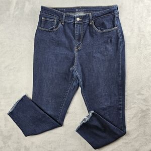 Levis High Rise Skinny Blue Denim Jeans Womens Size 32 X 32